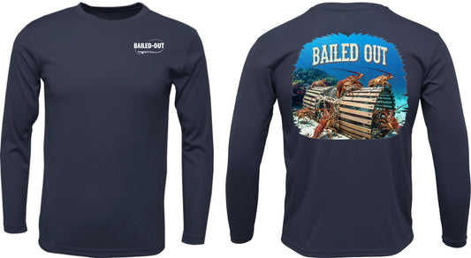 Long Sleeve Performance T “Lobster Trap”