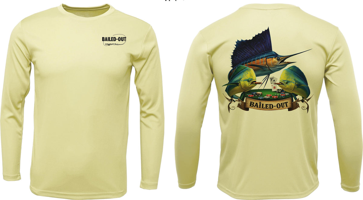 Long Sleeve Performance T "Poker Game"